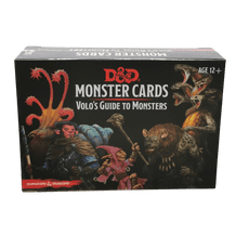 D&D: MONSTER CARDS - VOLO'S GUIDE TO MONSTERS