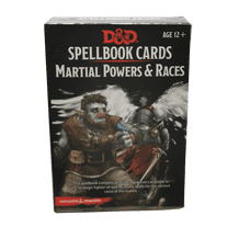 D&D: SPELLBOOK CARDS - MARTIAL POWERS & RACES