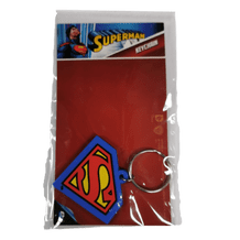DC COMICS: SUPERMAN RUBBER KEYRING