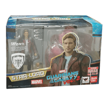 GUARDIANS OF THE GALAXY VOL 2 - STAR LORD & EXPLOSIONS S.H. FIGUARTS 6" ACTION FIGURE