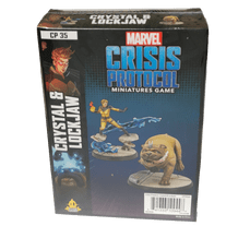 MARVEL: CRISIS PROTOCOL MINIATURES GAME - CRYSTAL & LOCKJAW CHARACTER PACK