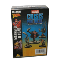MARVEL: CRISIS PROTOCOL MINIATURES GAME - MAGNETO & TOAD CHARACTER PACK
