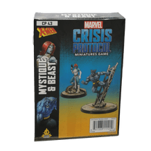 MARVEL: CRISIS PROTOCOL MINIATURES GAME - MYSTIQUE & BEAST CHARACTER PACK