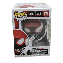 POP! 771: SPIDER-MAN MILES MORALES (WINTER SUIT) BOBBLE HEAD VINYL FIGURE