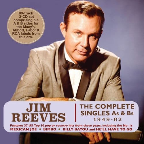 Jim Reeves The Complete Singles As & Bs 1949-62 (3CD)