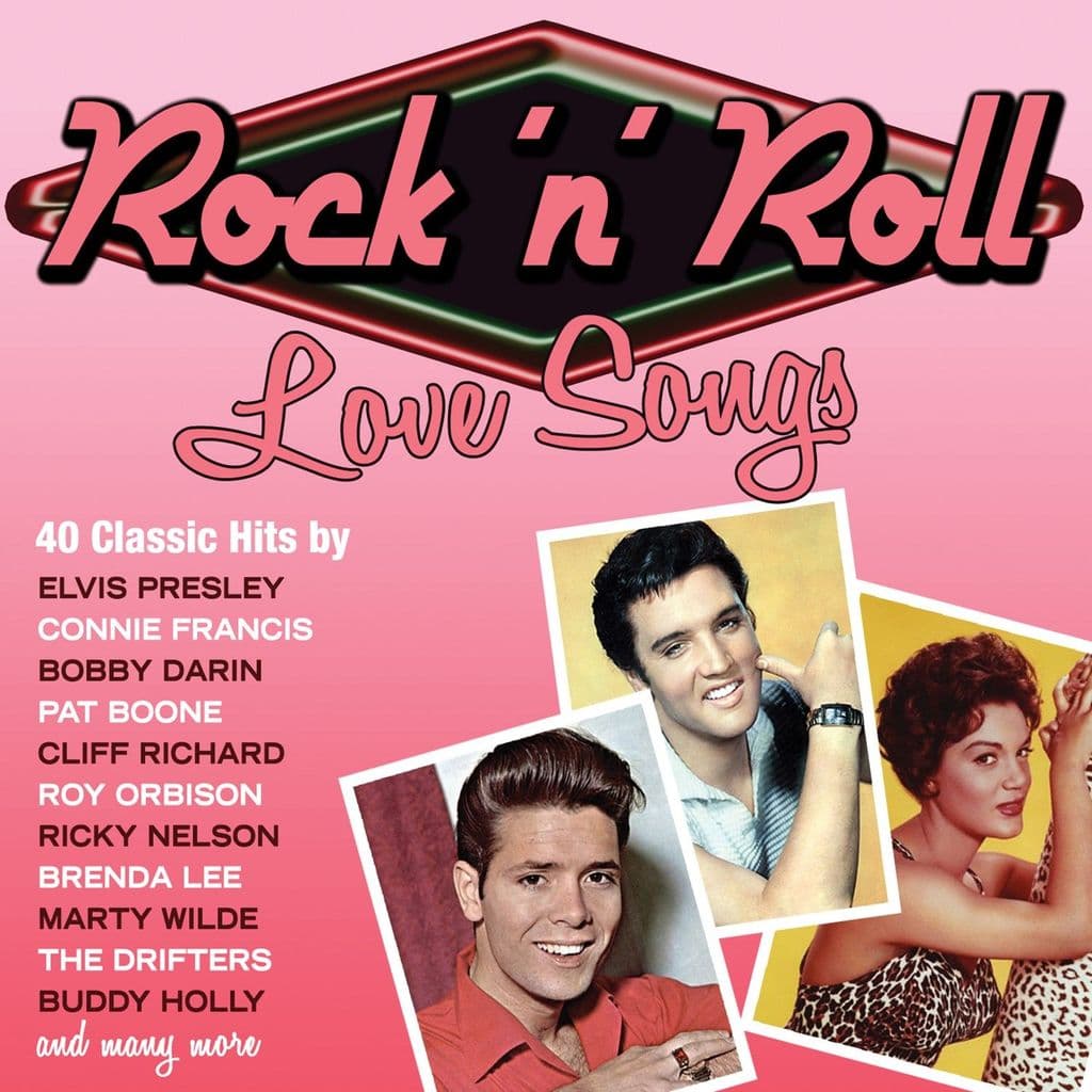 Various Artists Rock N Roll Love Songs 2cd