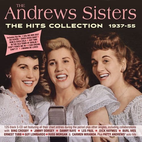 The Andrews Sisters were one of the most prolifically successful vocal groups in the entire annals of popular music, beginning their chart success in the late ‘30s and then acquiring a central role in the way that music responded to the challenges of World War II, before racking up many more hits in the immediate post-war era before the complexion of the business changed as the ‘50s got under way.
