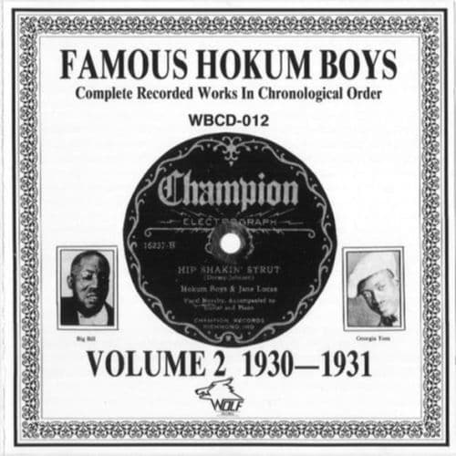 Famous Hokum Boys - Volume 1