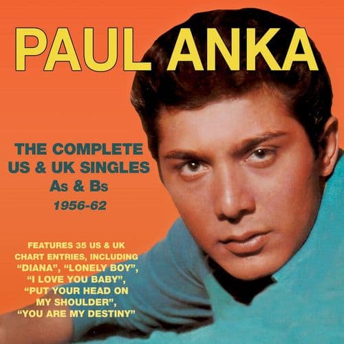 Paul Anka The Complete US & UK Singles As & Bs 1956-1962 (2CD)