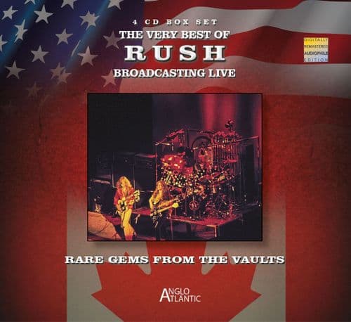 Rush - Rare Gems From The Vaults - Rush Broadcasting Live (4CD)