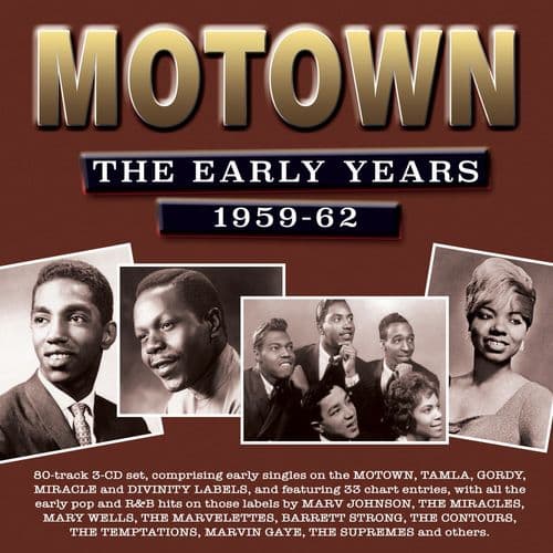 Various Artists - Motown:  The Early Years 1959-62