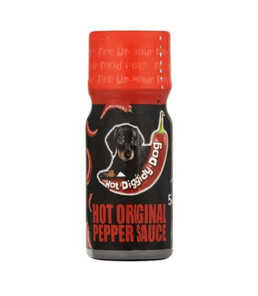 British Army Hot Diggidy Dog Original Hot Sauce Bottle - 5ml