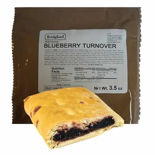 British Army Ration Pack Meal Pouch - Blueberry Turnover