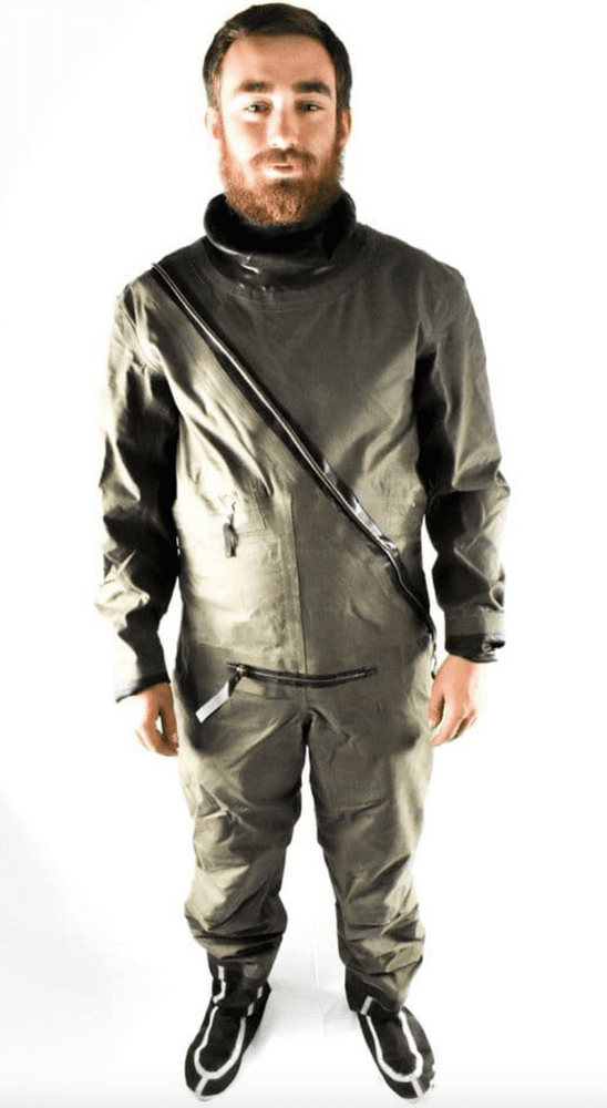 British Military Immersion Dry Suit- Olive