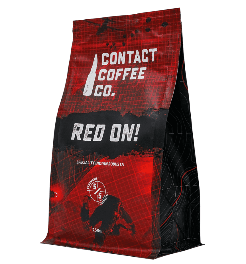 Contact Coffee Co Red On! Ground Coffee Pouch - 250g