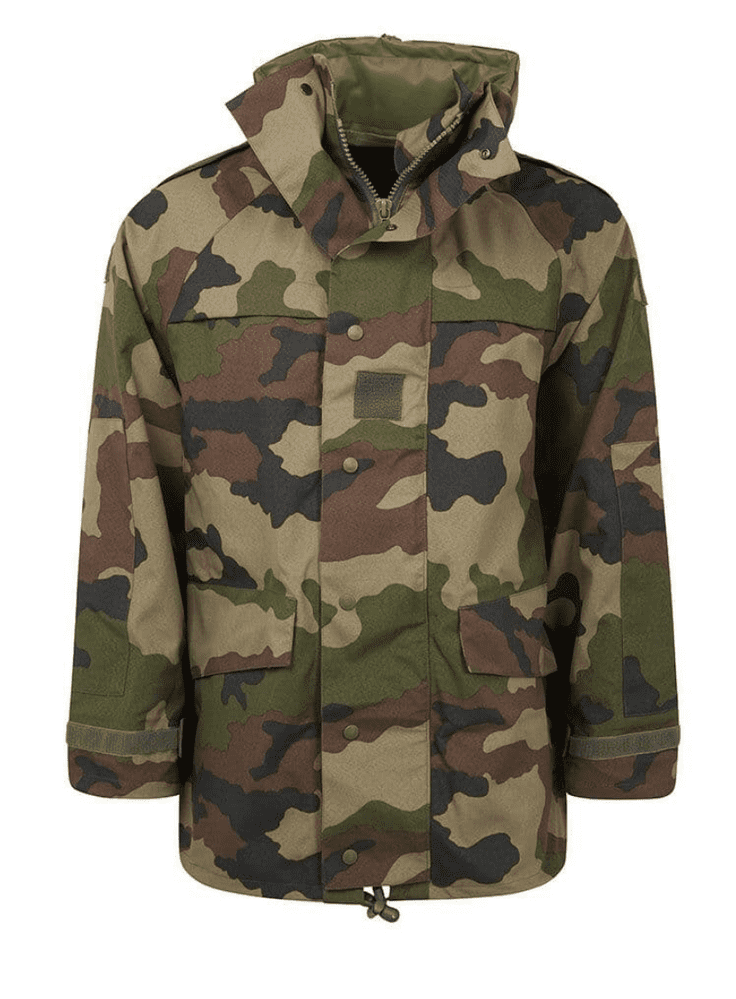 French Military CGE Goretex Woodland Camo Jacket