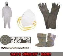 Gas & Virus Emergency Kit - Basic
