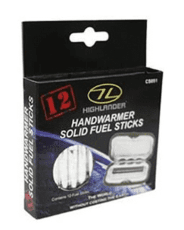 Highlander Handwarmer Solid Fuel Sticks x 12