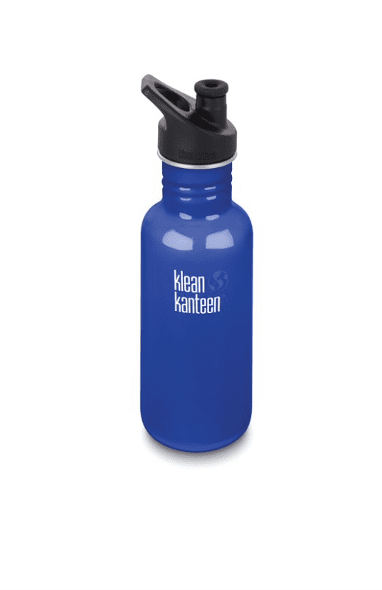 Klean Kanteen Classic Bottle W/ Sport Cap 532ml - Coastal Waters Blue