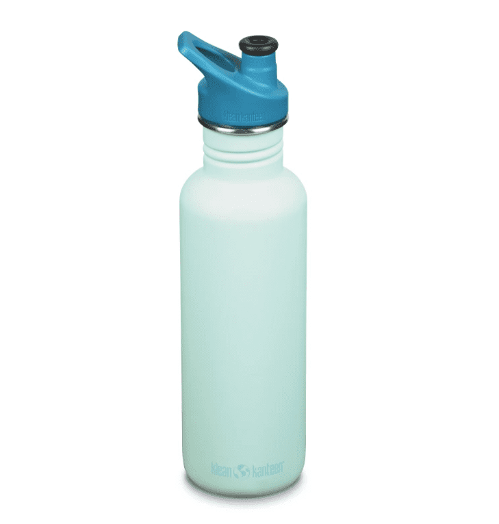 Klean Kanteen Classic Bottle W/ Sport Cap 800ml - Blue Tint