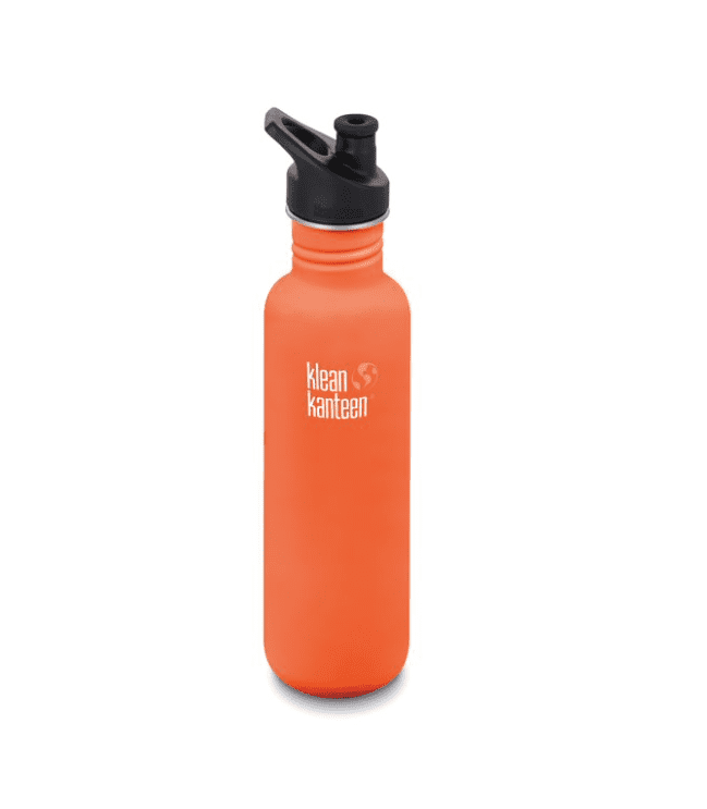 Klean Kanteen Classic Bottle W/ Sport Cap 800ml - Sierra Sunset Orange