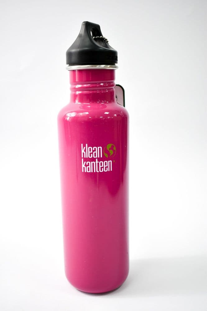 Klean Kanteen Classic Bottle With Loop Cap 800ml - Active Pink