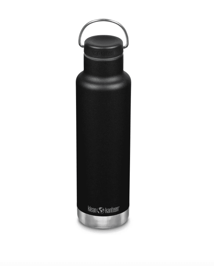 Klean Kanteen Insulated Classic Bottle W/ Loop Cap 592ml - Shale Black