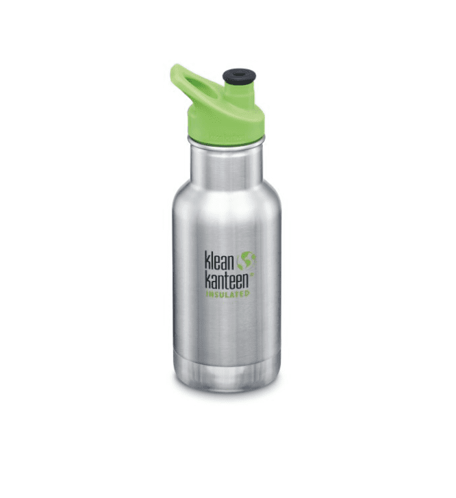 Klean Kanteen Insulated Kid Classic Bottle W/ Sport Cap 355ml - Brushed Stainless