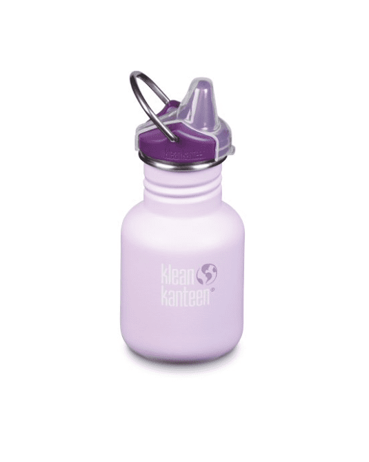 Klean Kanteen Kid Classic Bottle W/ Sippy Cap 355ml - Sugarplum Fairy Purple