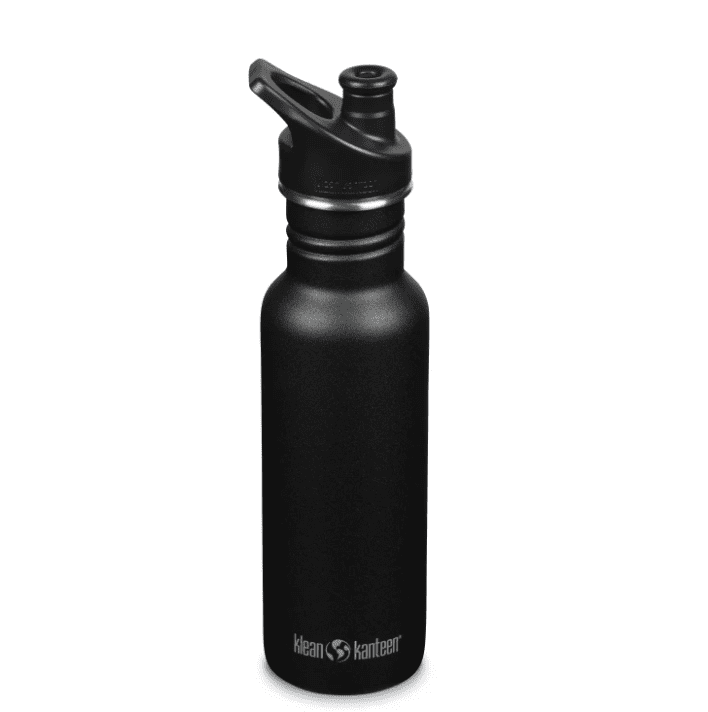Klean Kanteen Narrow Classic Bottle W/ Sport Cap 532ml - Black