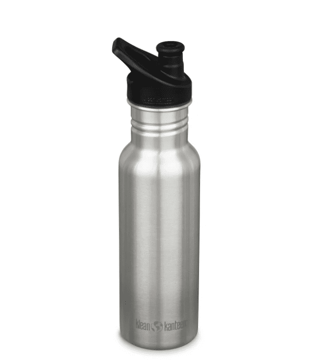 Klean Kanteen Narrow Classic Bottle W/ Sport Cap 532ml - Brushed Stainless