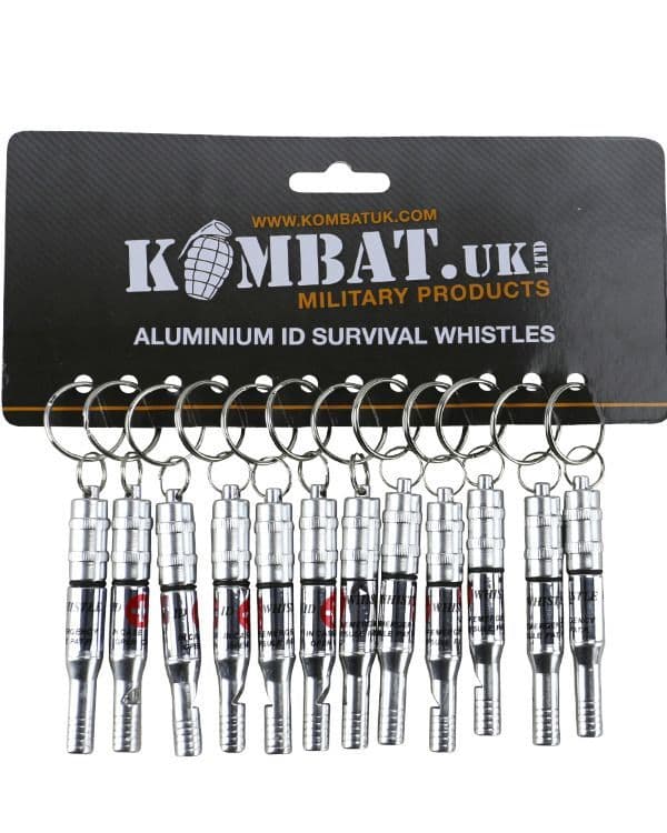 Kombat UK Aluminium Survival Whistle - Survival & Outdoors