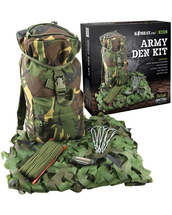Kombat UK Kids Army Den Kit