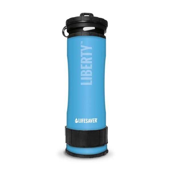Lifesaver Liberty Water Bottle - Blue - Survival & Outdoors