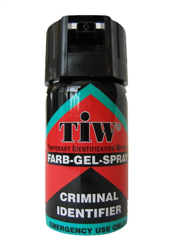 TIW Farbgel Criminal Identifier Self Defence Spray