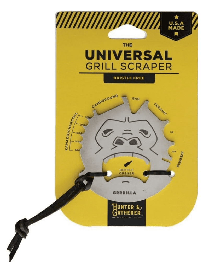 Zootility GRRRILLA Grill Scraper Cleaning Tool