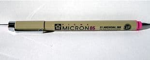 1 SAKURA PIGMA MICRON PEN - ROSE PINK 05 (0.45mm)