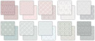 10 Sheets of Baroque  6"x6" Essential Paper Craft Consortium