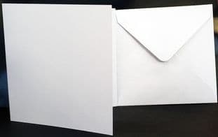 5" x 5" Straight Edge Card Blanks & Envelopes 5 Pack