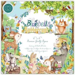 Bluebells and Buttercups 6"x6" Premium Paper Pad Craft Consortium