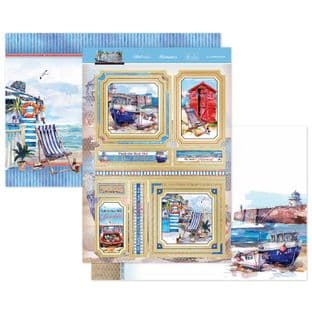 Coastal Retreat - Hunkydory Picturesque Pastimes Luxury Card Topper Set