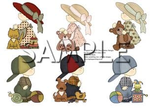 COUNTRY KIDS AND TOYS toppers digital download