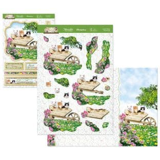 Cutest Kittens - Perfect Days Hunkydory Die Cut Decoupage Kit
