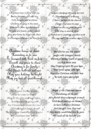 Easy Peely Transparent Verses Christmas 1