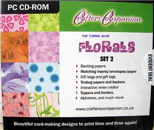 FLORALS SET 2 CD - CRAFTER'S COMPANION