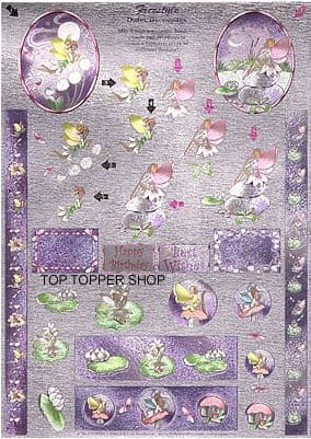 FREESTYLE DUFEX DECOUPAGE & TOPPERS FAIRIES