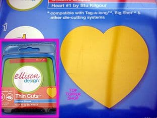 HEART #1 ELLISON THIN CUTS DIE