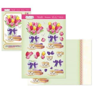 Hunkydory Flourishing Florals Die Cut Decoupage Kit Arranged For You