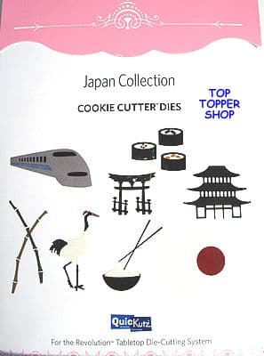 JAPAN COLLECTION QUICKUTZ COOKIE CUTTER DIES