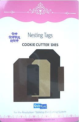 NESTING TAGS STRAIGHT QUICKUTZ COOKIE CUTTER DIES